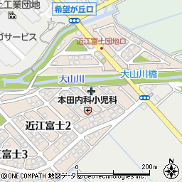 滋賀県野洲市近江富士2丁目3-10周辺の地図