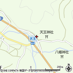大阪府豊能郡能勢町天王218周辺の地図