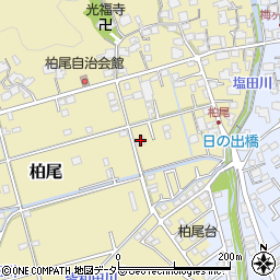 静岡県静岡市清水区柏尾736-1周辺の地図