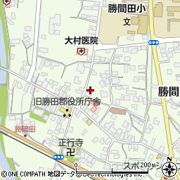 岡山県勝田郡勝央町勝間田184-5周辺の地図