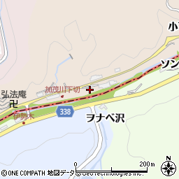 愛知県豊田市加茂川町大下25周辺の地図