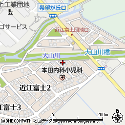 滋賀県野洲市近江富士2丁目3-11周辺の地図