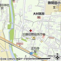 岡山県勝田郡勝央町勝間田232周辺の地図