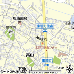 愛知県刈谷市東境町児山5周辺の地図