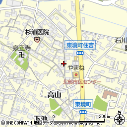 愛知県刈谷市東境町児山62周辺の地図