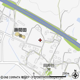 岡山県勝田郡勝央町岡167周辺の地図
