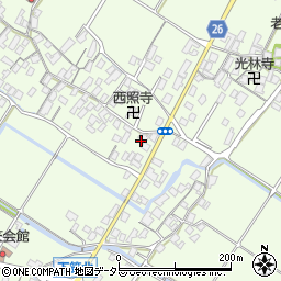 滋賀県草津市下笠町1307-2周辺の地図