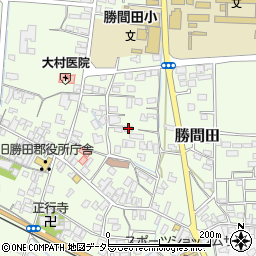 岡山県勝田郡勝央町勝間田132-2周辺の地図