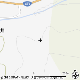 愛知県豊田市神殿町鳥貝周辺の地図