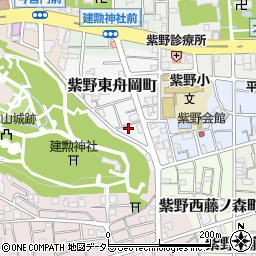 京都府京都市北区紫野東舟岡町19周辺の地図