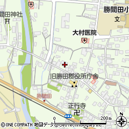 岡山県勝田郡勝央町勝間田234周辺の地図