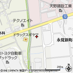 愛知県豊田市西田町上畔周辺の地図