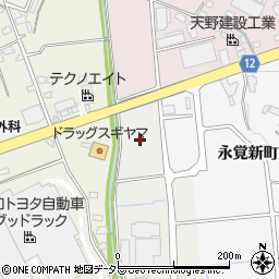 愛知県豊田市西田町（上畔）周辺の地図