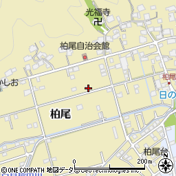 静岡県静岡市清水区柏尾180-6周辺の地図