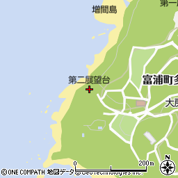 第二展望台周辺の地図