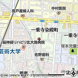 カドカメ建具店・左京支店周辺の地図