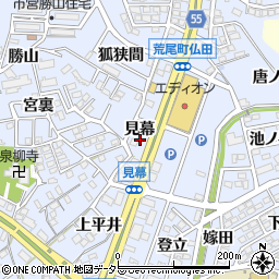 愛知県東海市荒尾町見幕周辺の地図