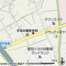 ふれあい薬局豊田宝町店周辺の地図