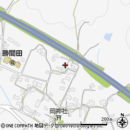 岡山県勝田郡勝央町岡184周辺の地図