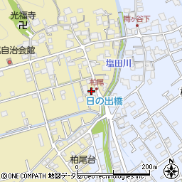 静岡県静岡市清水区柏尾750-1周辺の地図
