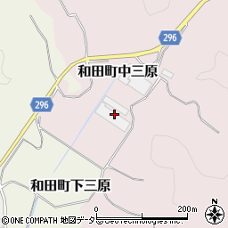 千葉県南房総市和田町中三原933周辺の地図