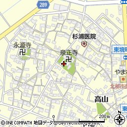 愛知県刈谷市東境町児山223周辺の地図