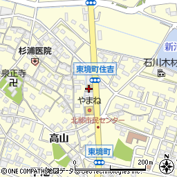 愛知県刈谷市東境町児山414周辺の地図