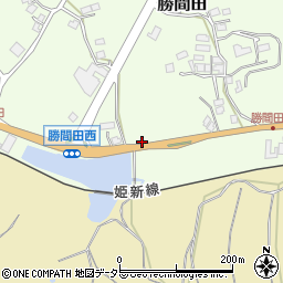 岡山県勝田郡勝央町勝間田555周辺の地図
