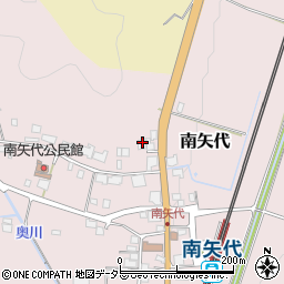 兵庫県丹波篠山市南矢代841周辺の地図