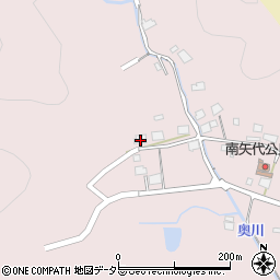 兵庫県丹波篠山市南矢代971周辺の地図