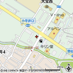 和食さと霊仙寺店周辺の地図