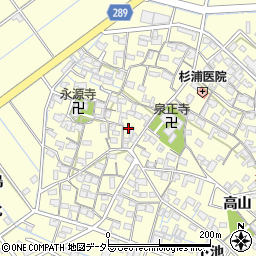 愛知県刈谷市東境町児山216周辺の地図