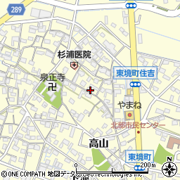 愛知県刈谷市東境町児山57周辺の地図