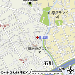 静岡県静岡市清水区蜂ヶ谷161-1周辺の地図