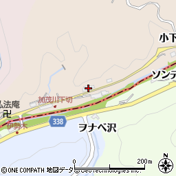 愛知県豊田市加茂川町大下24周辺の地図