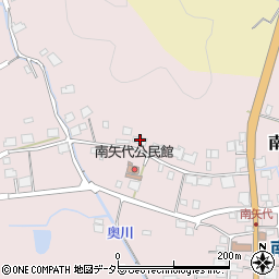 兵庫県丹波篠山市南矢代823周辺の地図