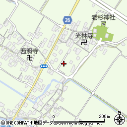 滋賀県草津市下笠町1176周辺の地図