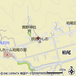 静岡県静岡市清水区柏尾202周辺の地図