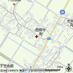 滋賀県草津市下笠町1281周辺の地図