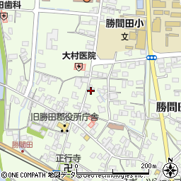 岡山県勝田郡勝央町勝間田184周辺の地図