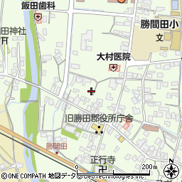 岡山県勝田郡勝央町勝間田224周辺の地図