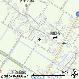 滋賀県草津市下笠町1313周辺の地図