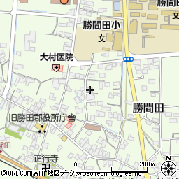 岡山県勝田郡勝央町勝間田127周辺の地図