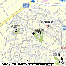 愛知県刈谷市東境町児山周辺の地図