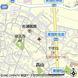 愛知県刈谷市東境町児山56周辺の地図