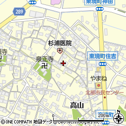 愛知県刈谷市東境町児山83周辺の地図