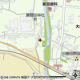 岡山県勝田郡勝央町勝間田612周辺の地図