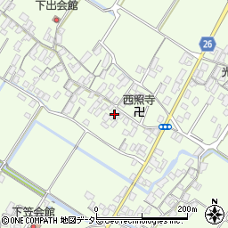 滋賀県草津市下笠町1280周辺の地図