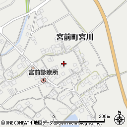京都府亀岡市宮前町宮川（森川）周辺の地図