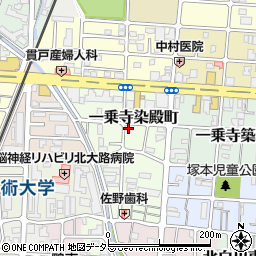一乗寺・下宿周辺の地図